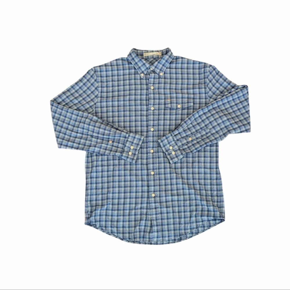 Criquet blue plaid shirt Austin TX Large